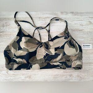 Old Navy Women's Floral Sports Bra